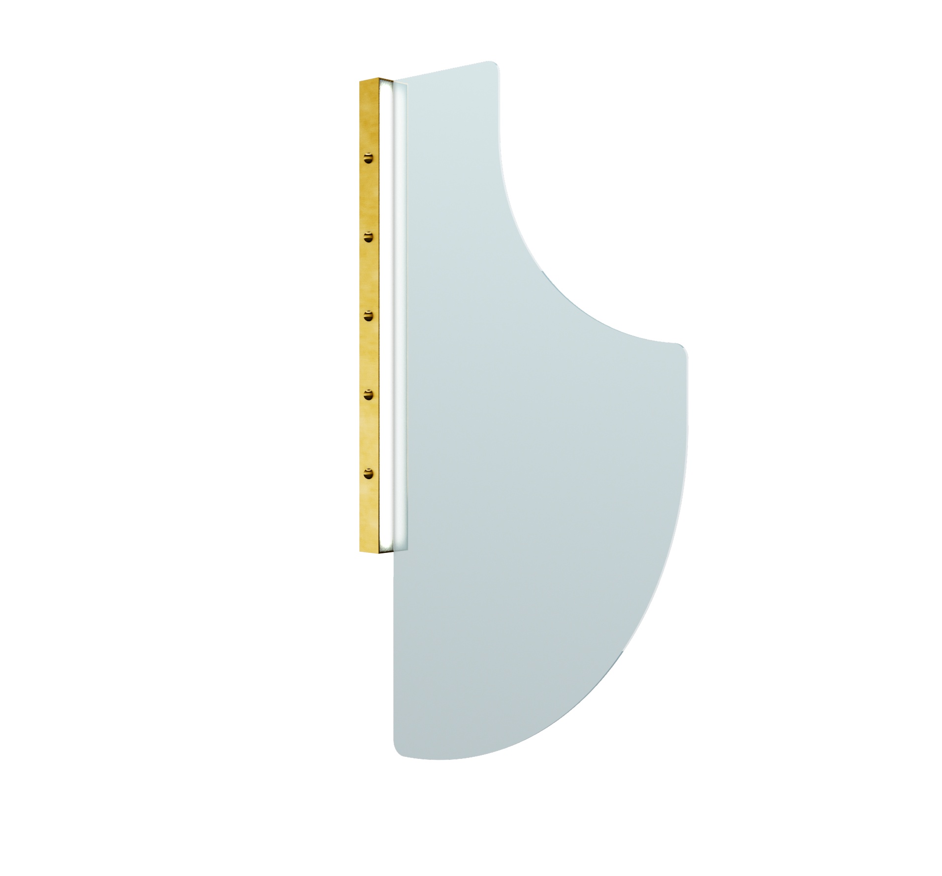 Shield B - Specchio illuminato